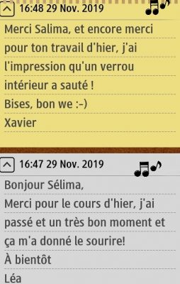 avis cours de chant paris